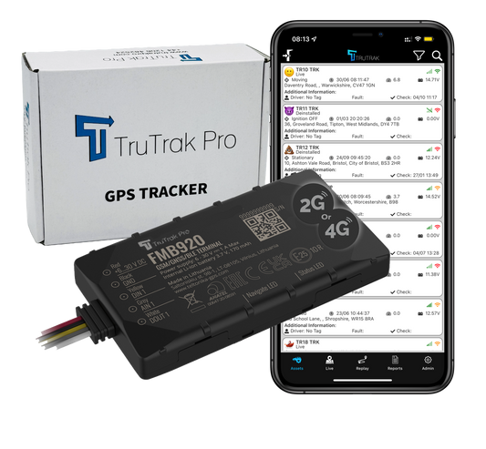 TruTrak Pro FMB920 GPS Tracker PAYG