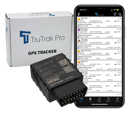 TruTrak Pro FMC001 4G GPS Tracker PAYG