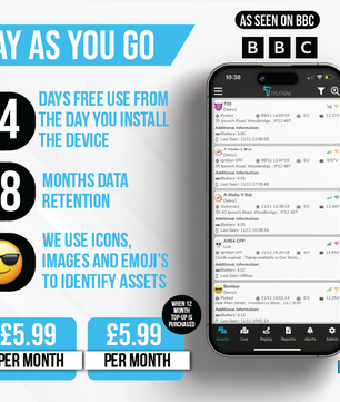 TruTrak Pro FMT100 GPS Tracker PAYG