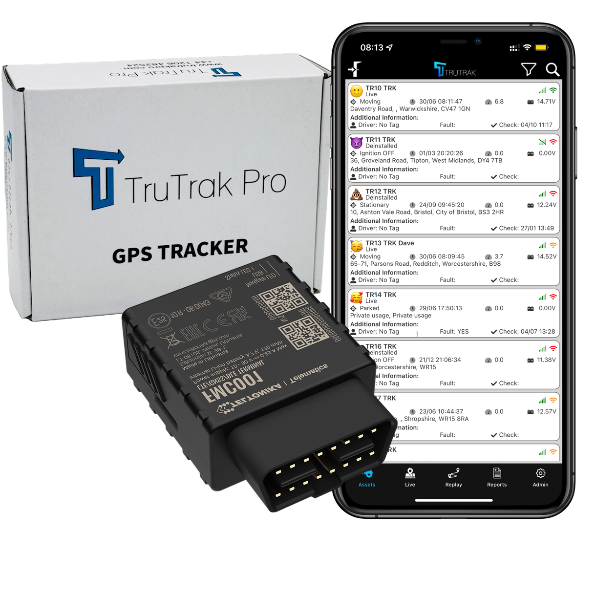 Inseguitore GPS 4G TruTrak Pro FMC001 prepagato
